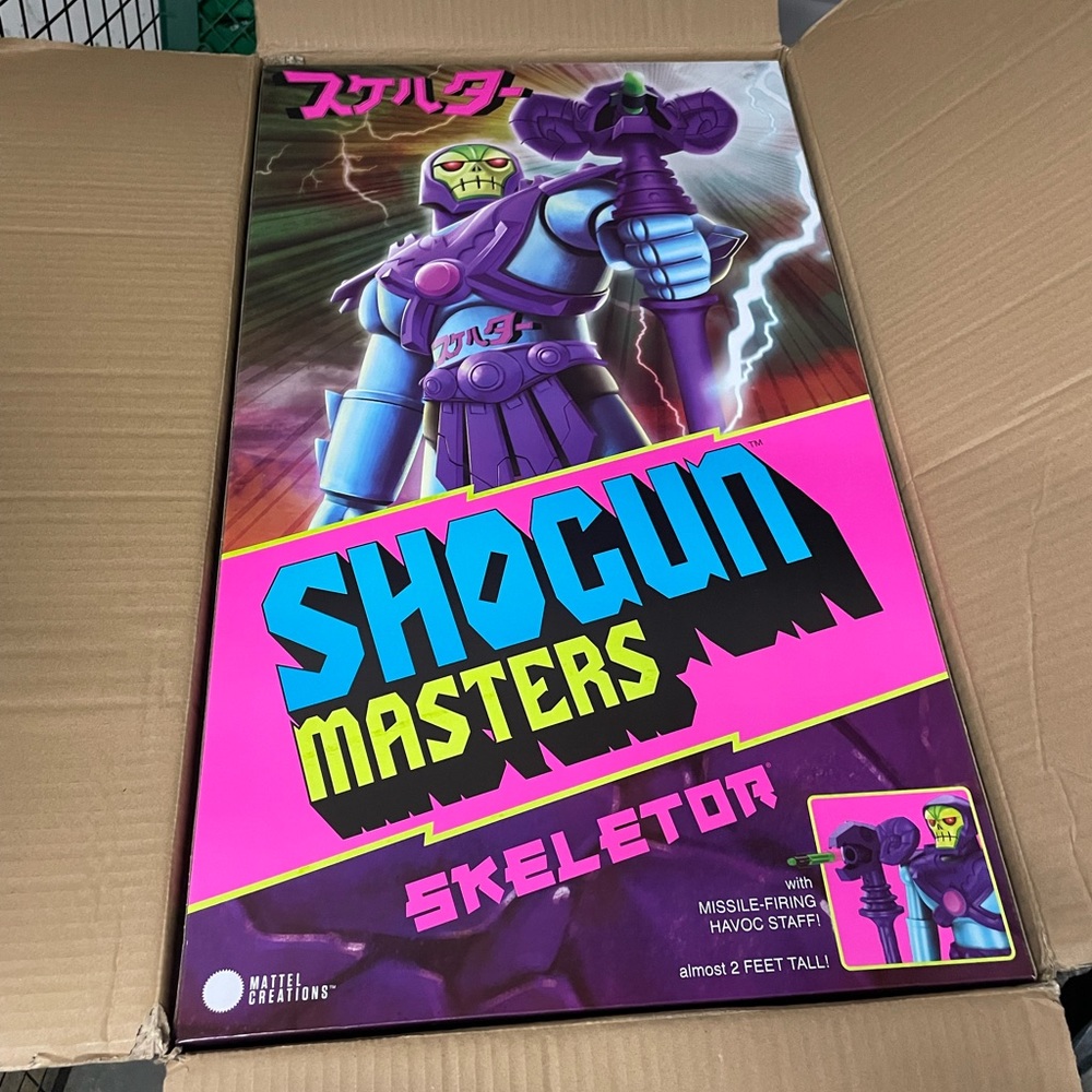 SHOGUN MASTERSSKELETOR 23.5" - MATTEL CREATIONS EXCLUSIVE IN HAN